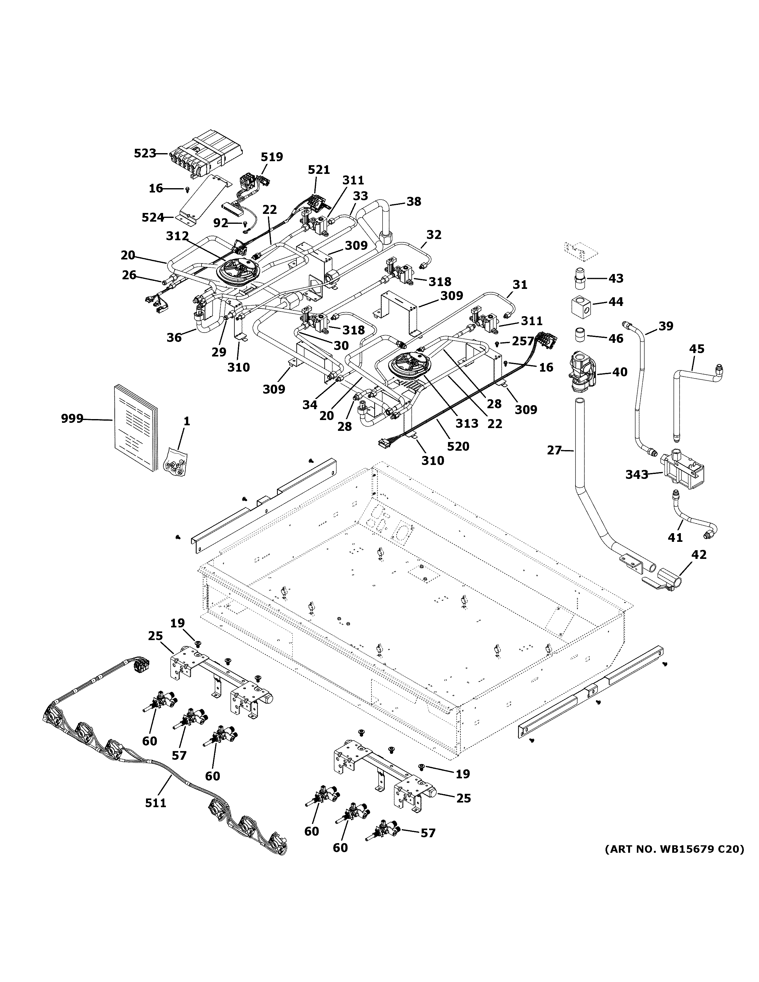 Gas & burner parts