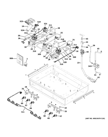 Gas & burner parts