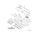 GE ZGP366NT2SS control panel diagram