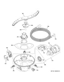 Motor, sump & filter assembly