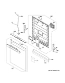 Escutcheon & door assembly