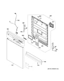 Escutcheon & door assembly