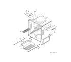 GE CDT828P2V1S1 body parts (2) diagram