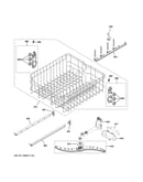 Upper rack assembly