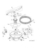 Motor, sump & filter assembly