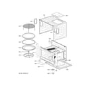 GE PT9800SH9SS oven cavity parts diagram