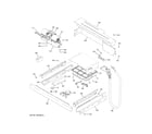 GE PT9800SH9SS center spacer diagram