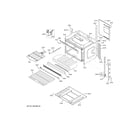 GE JT3800SH9SS body parts diagram