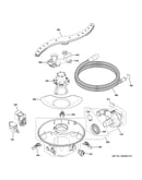 Motor, sump & filter assembly