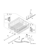 Upper rack assembly