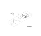 GE GVMB14S4W1SS door parts diagram