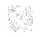 GE PHS93EYP1FS body parts diagram