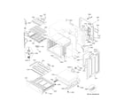 GE CHS90XM2N6S5 body parts diagram