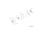 GE CHS90XM2N6S5 convection fan diagram