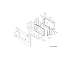 GE ZTDX1FPSN2SS lower door diagram