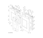 GE ZTDX1FPSN3SS upper doors diagram