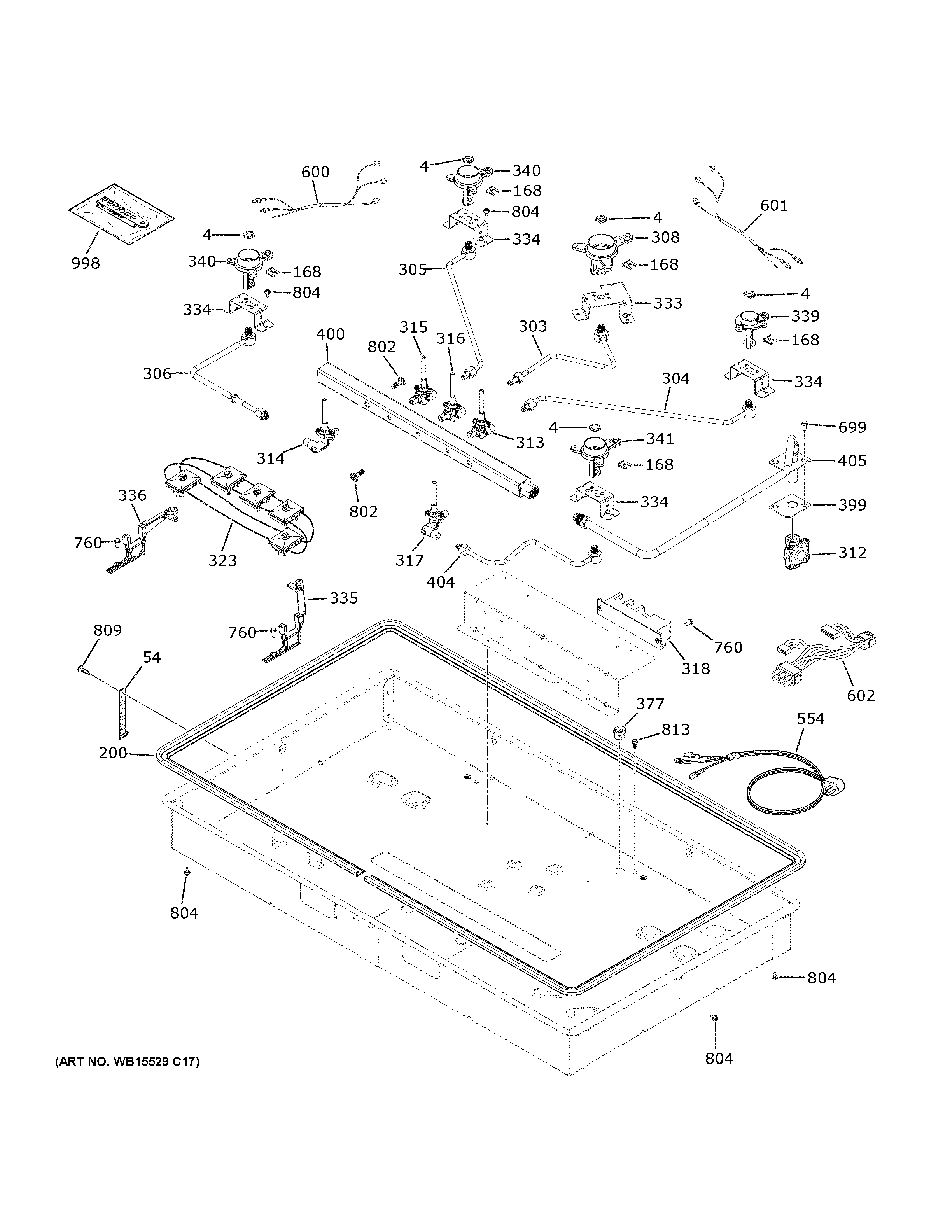 Gas & burner parts