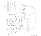 GE CE40L08CSW01 water heater assembly diagram