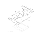 GE JSS86SP8SS cooling fan diagram