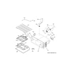 GE JSS86SP8SS upper oven diagram