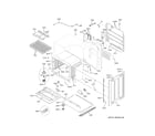 GE JSS86SP8SS lower oven diagram