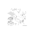 GE PS960YP8FS upper oven diagram