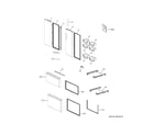 Haier QJS15HYRCFS doors diagram