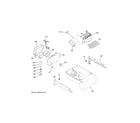 GE GSS25LSLMCSS ice maker & dispenser diagram