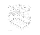 GE CGP95303M1S2 gas & burner parts diagram