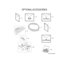 GE NF97D070M3B06 optional accessories diagram