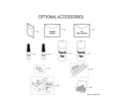 GE NF97U045V3B51 optional accessories diagram