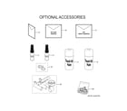 GE NF97D070V4B51 optional accessories diagram