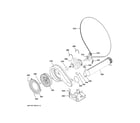 GE PFD95ESPT0DS blower & motor diagram