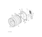 GE PFD95ESPT0DS drum diagram