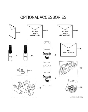 Optional accessories