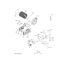 GE CSB42YP2NKS1 machine compartment diagram