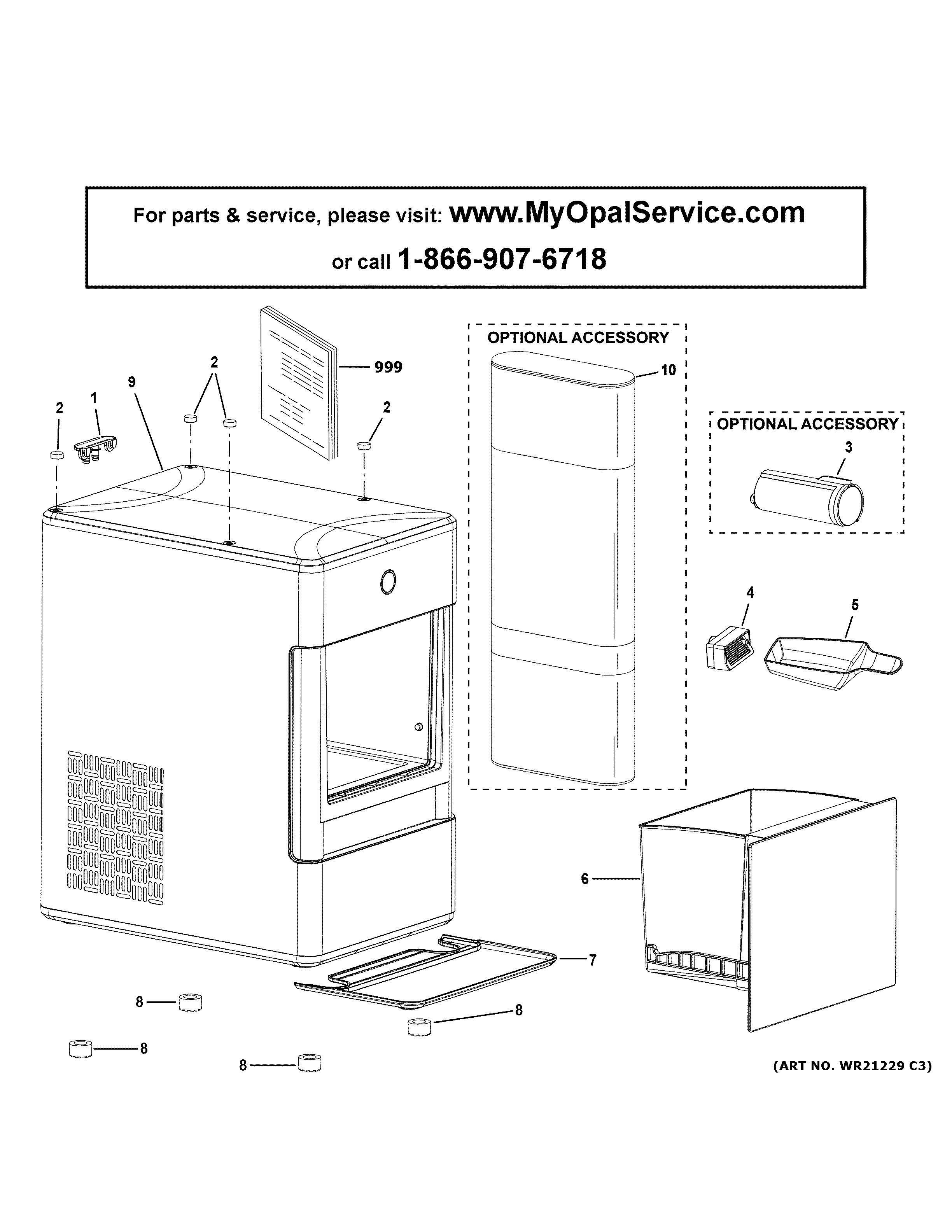 Opal ice maker