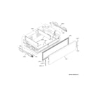 GE ZIP364NBVCII convertible drawer diagram