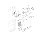 GE ZIP364NBVCII refrigerator section diagram