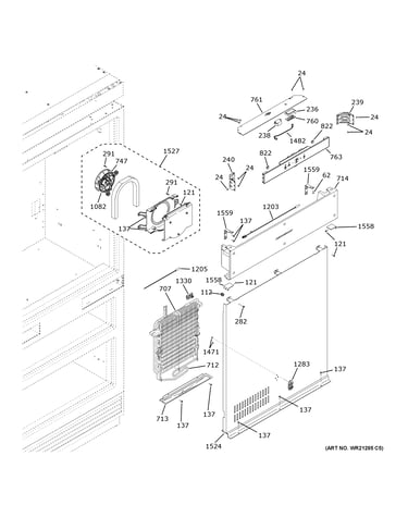 Refrigerator section