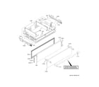 GE CIP36NP2VCS1 cafe convertible drawer diagram