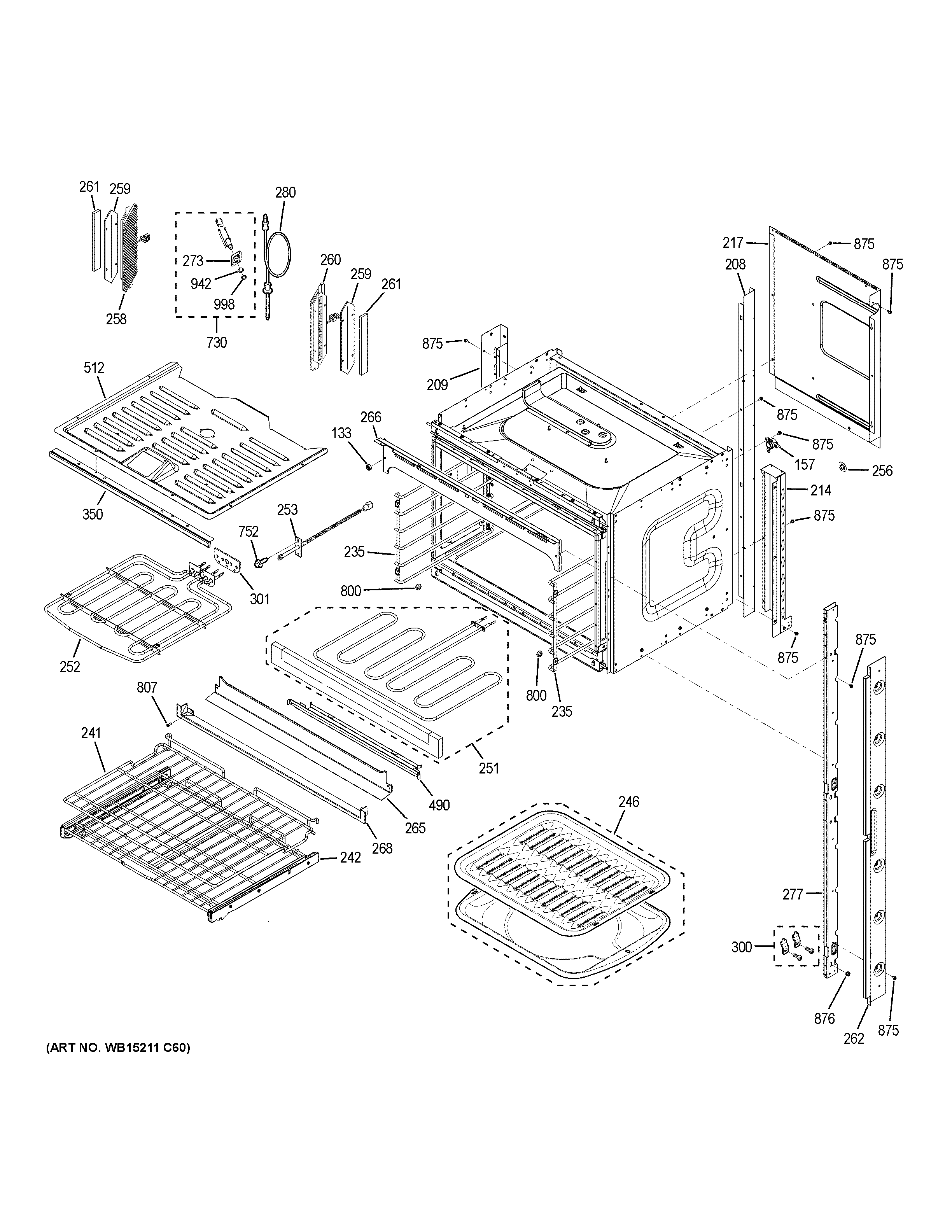 Upper oven