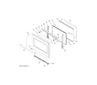 GE ZET2SH1SS upper door diagram