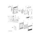 GE USYF09UCDWA1 room air conditioner diagram