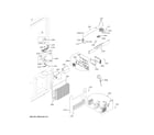 GE ZIR301NPPBII fresh food section diagram