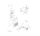 GE ZIR301NBRAII fresh food section diagram