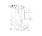 GE ZIR301NBRAII case parts diagram