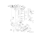 GE ZIR361NBRAII case parts diagram