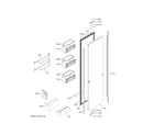 GE ZIF361NPRCII door diagram