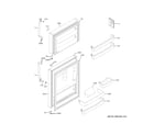 GE XRS22KGADBB doors diagram